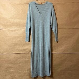 REMAIN Birger Christensen | Nova Knit Merino Wool Sweater Midi Dress Size S
